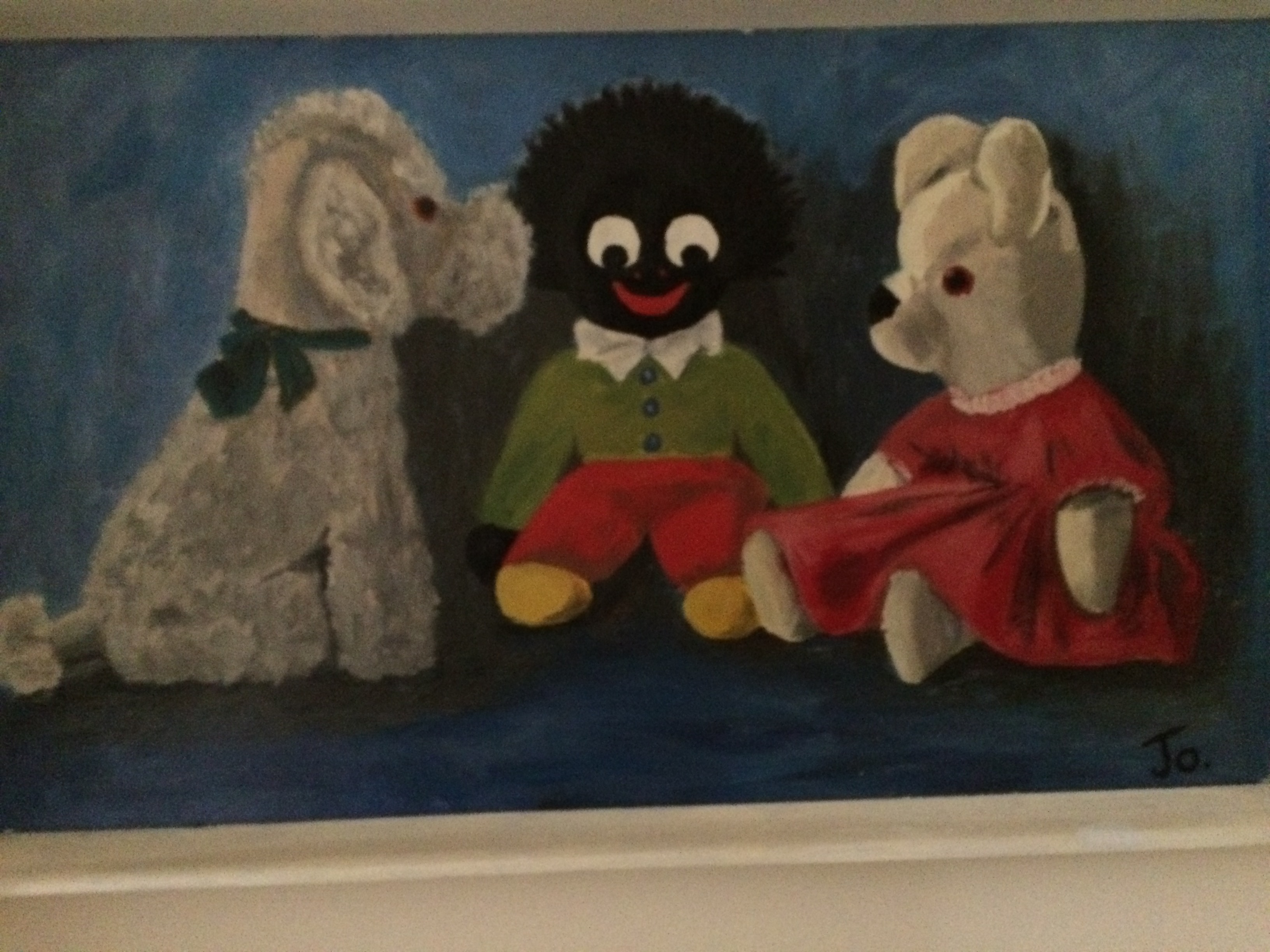 Poodle and Golliwog